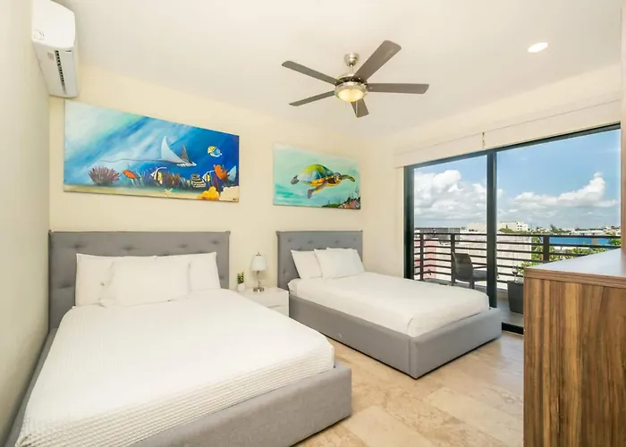 Apartment 2br W Rooftop Pool & Backyard *